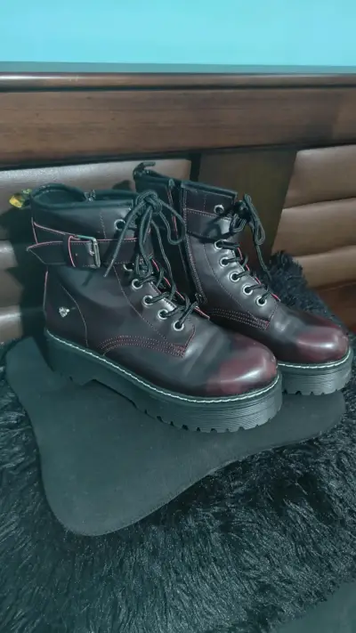 Botas Burdeos - CMORAN - 39 - miniatura 1