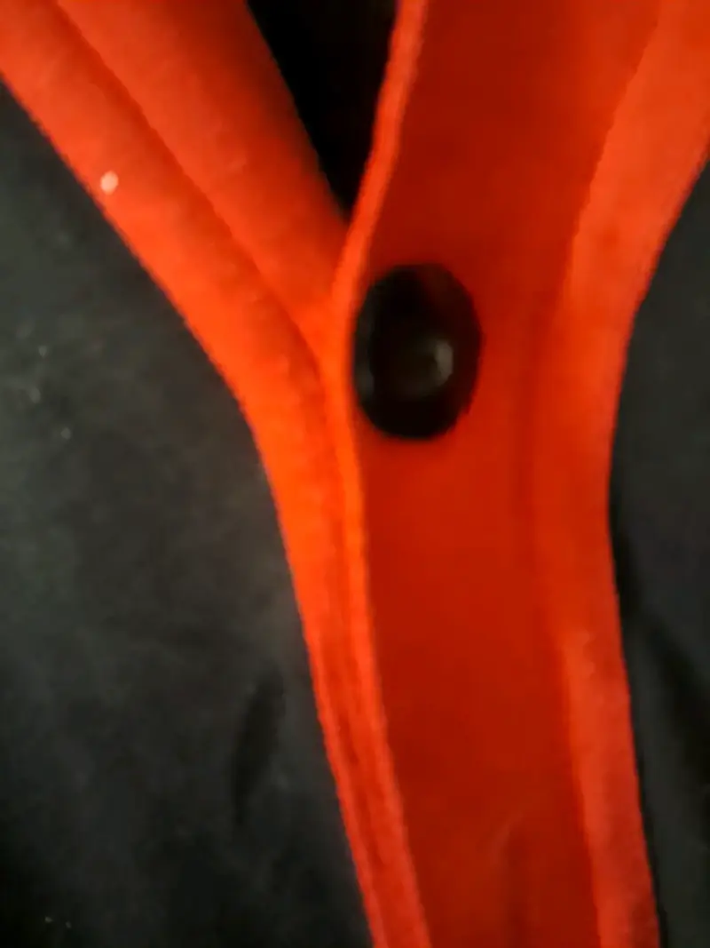Cardigan negro y rojo h0mbre xxl - 4