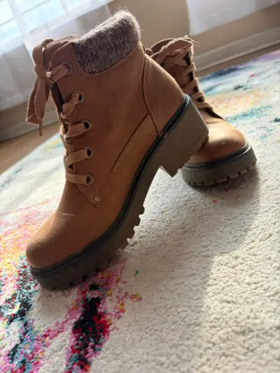 Botines mujer color café - miniatura 1