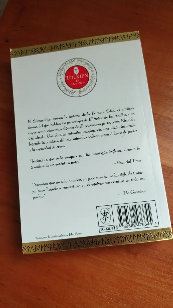 Libro 'El Silmarillion' de Tolkien - 2