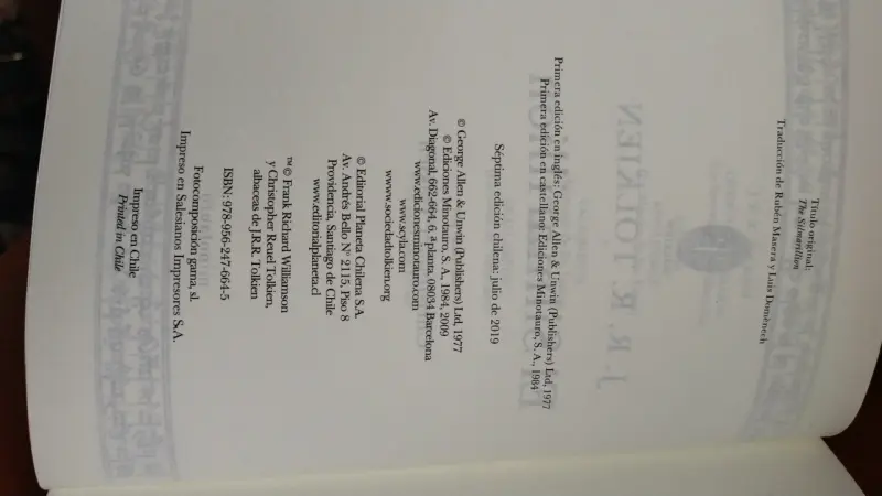 Libro 'El Silmarillion' de Tolkien - 4