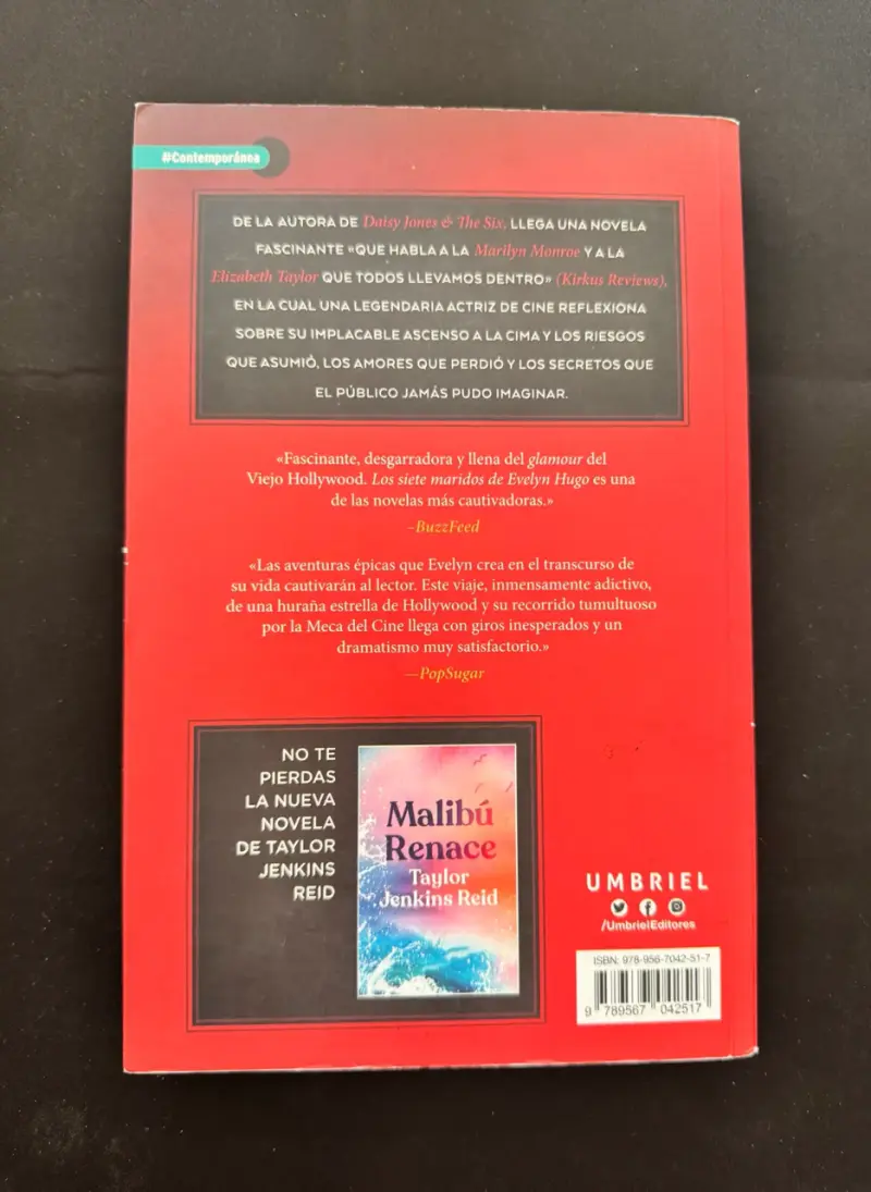 Libro Los Siete Maridos de Evelyn Hugo - 2