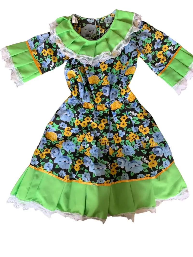 Traje de huasa china talla 8 años - 3