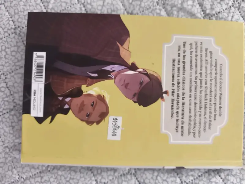 Libro Sherlock Holmes Estudio en Escarlata - 2