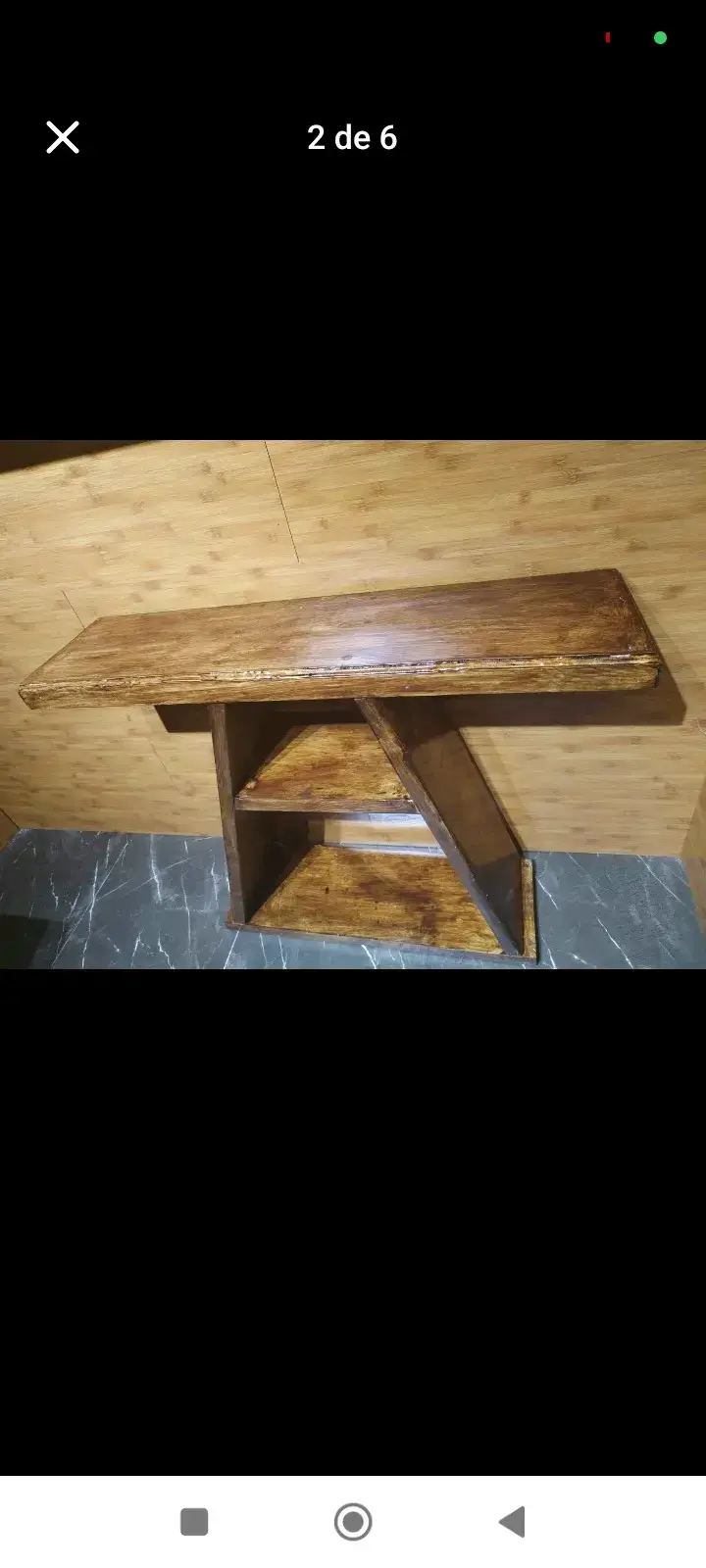 Arrimo de madera rústica - 2