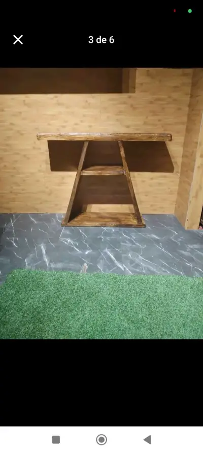 Arrimo de madera rústica - miniatura 3