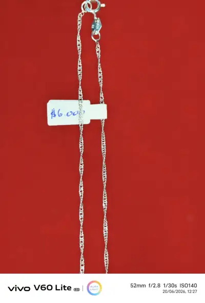 Collar de plata estilizado, plata 925 - miniatura 2
