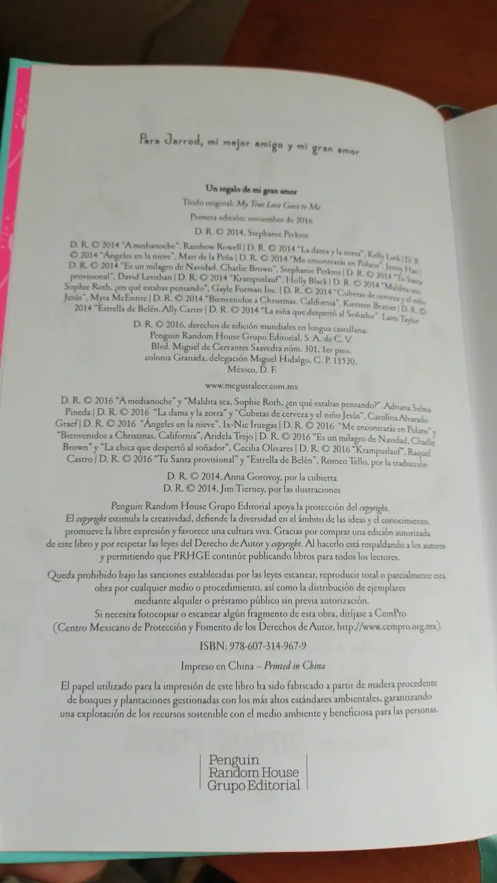 Libro 'Un regalo de mi gran amor' - 3
