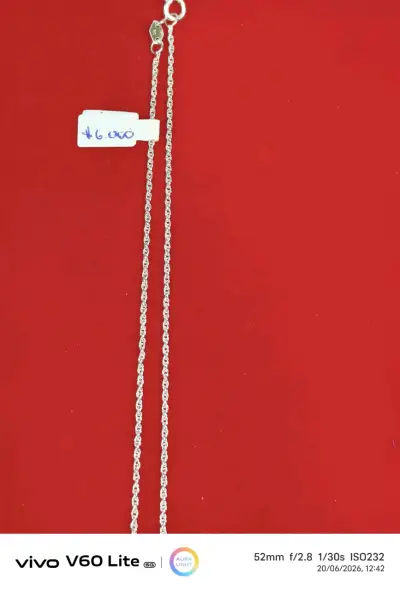 Cadena de plata 925, elegante - miniatura 2
