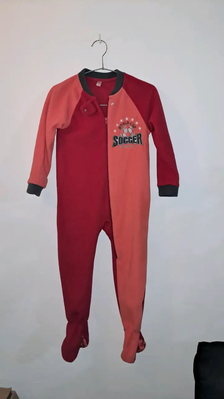 Pijama bebé World Cup rojo
