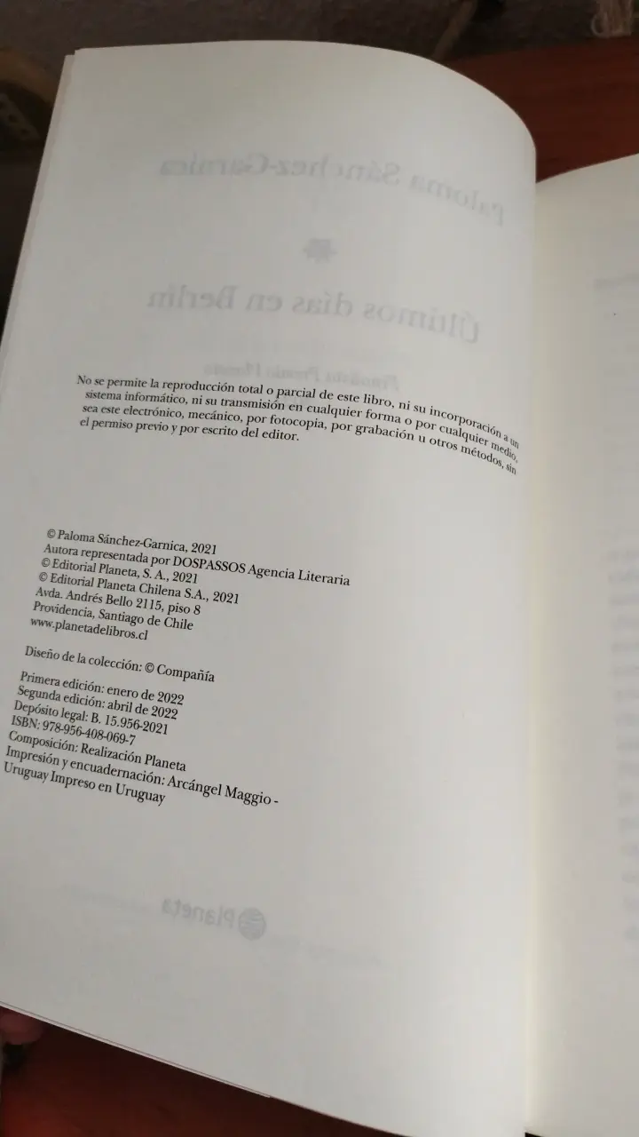 Libro Últimos Días en Berlín - 3