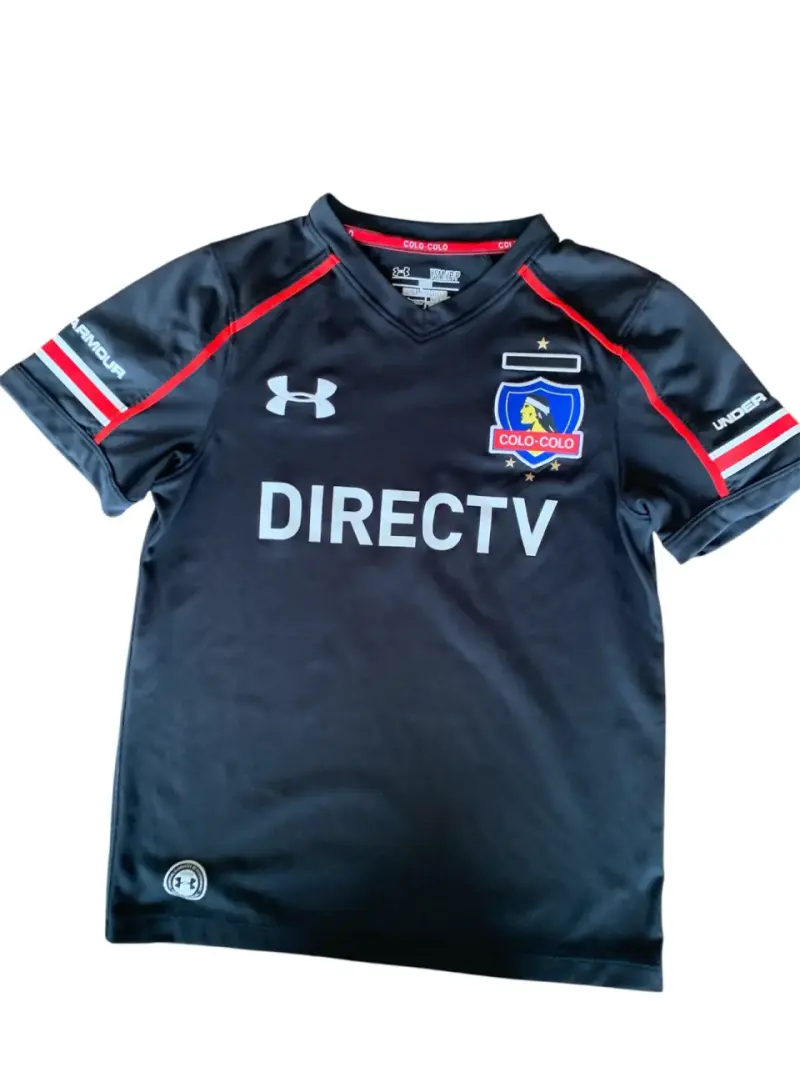 Camiseta negra Colo-Colo Under Armour 5 a 6 años - 3