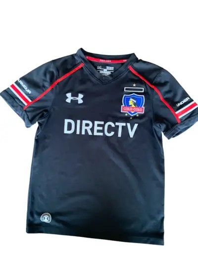 Camiseta negra Colo-Colo Under Armour 5 a 6 años - miniatura 3