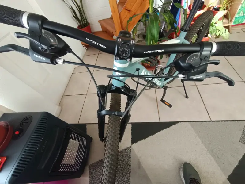 Bicicleta Alpina XTR verde - 2