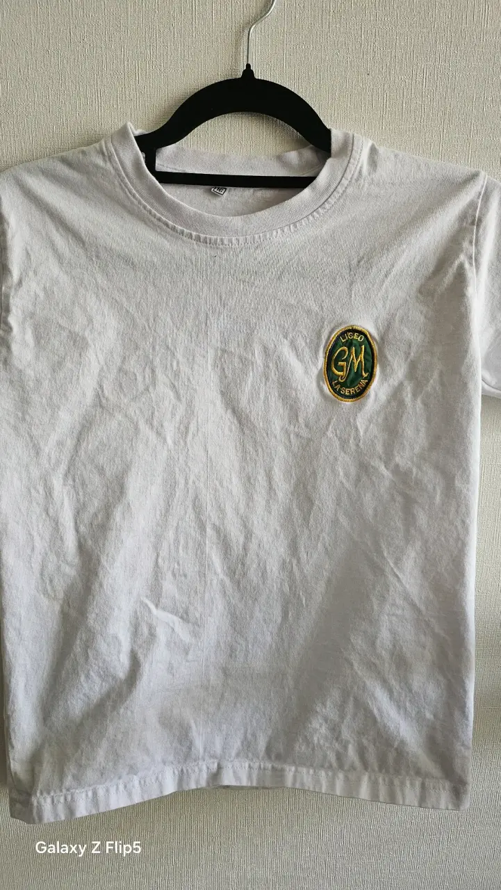 Polera blanca Liceo Asquerrat - 1
