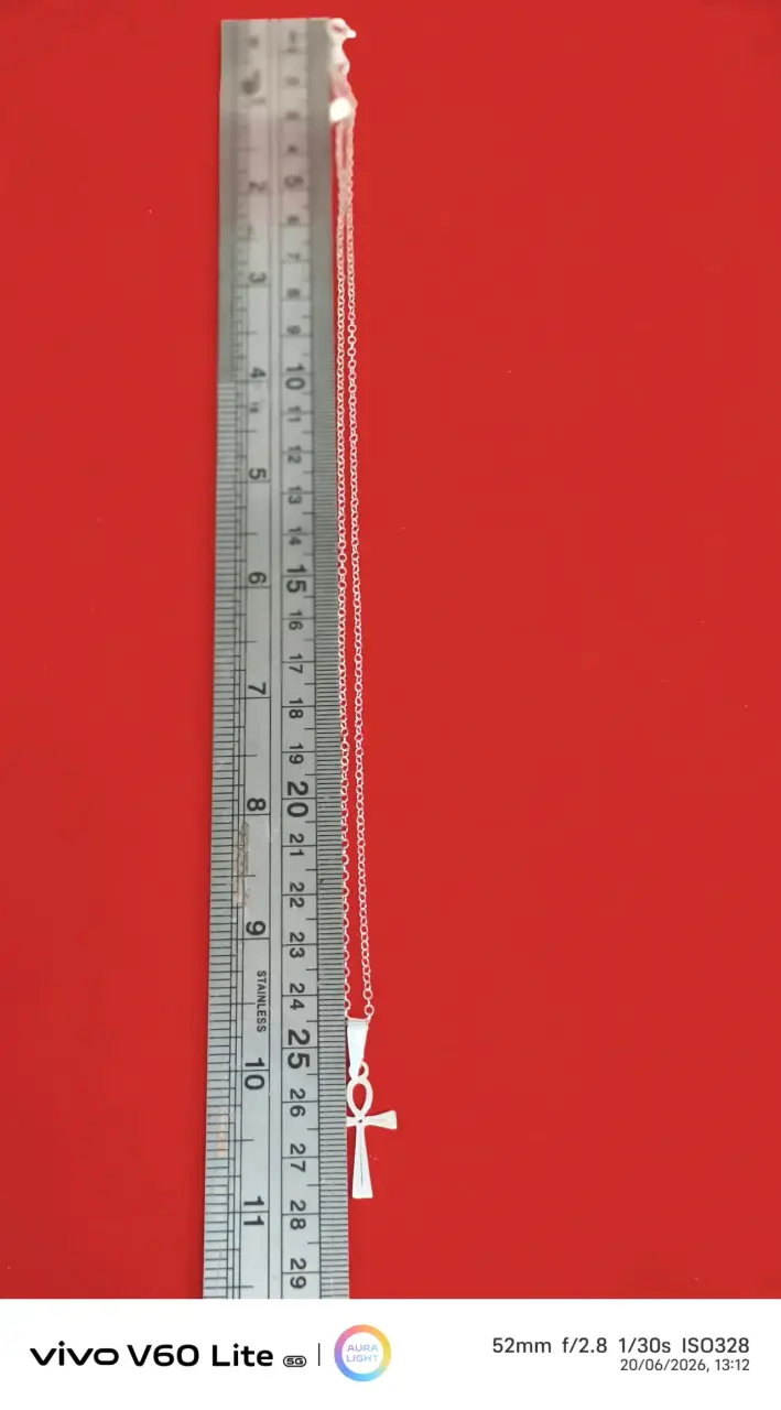 Collar de plata 925 con cruz - 4