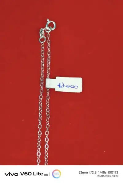 Collar de plata 925, con dije corazón - miniatura 3
