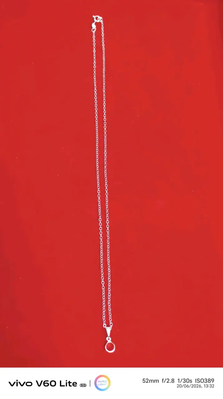 Collar de plata 925 elegante - 1