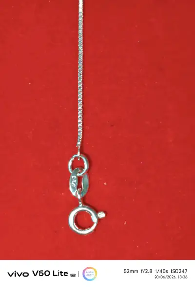 Pulsera de plata 925, delicada - miniatura 3