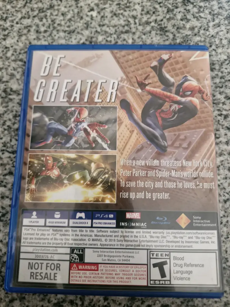 Juego PS4 Spider-Man - 2