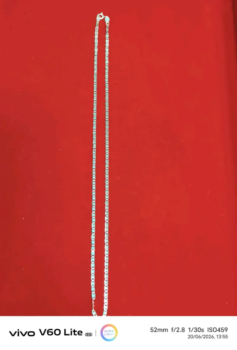 Cadena de plata 925, elegante - 1