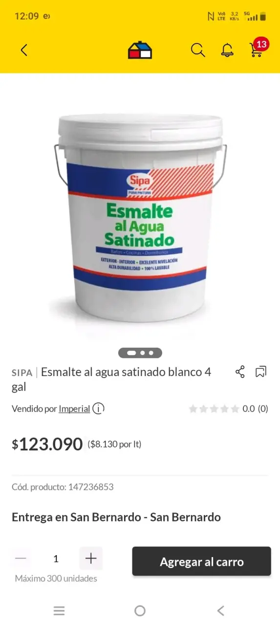 Látex y esmalte al agua Sipa - 3