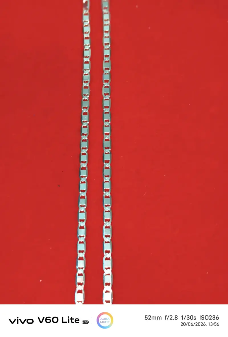 Cadena de plata 925, elegante - 3
