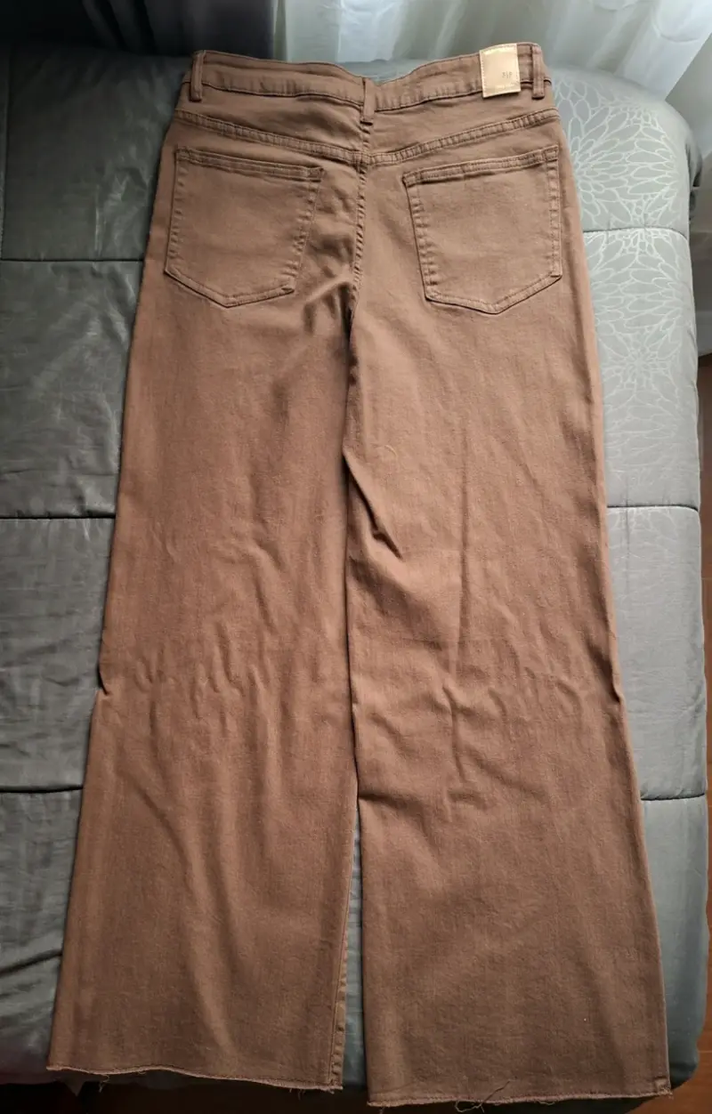Pantalones color marrón mujer - 2