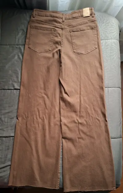 Pantalones color marrón mujer - miniatura 2