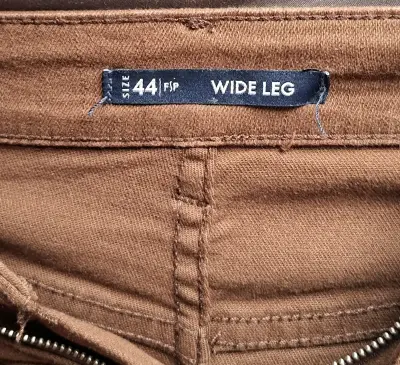 Pantalones color marrón mujer - miniatura 3