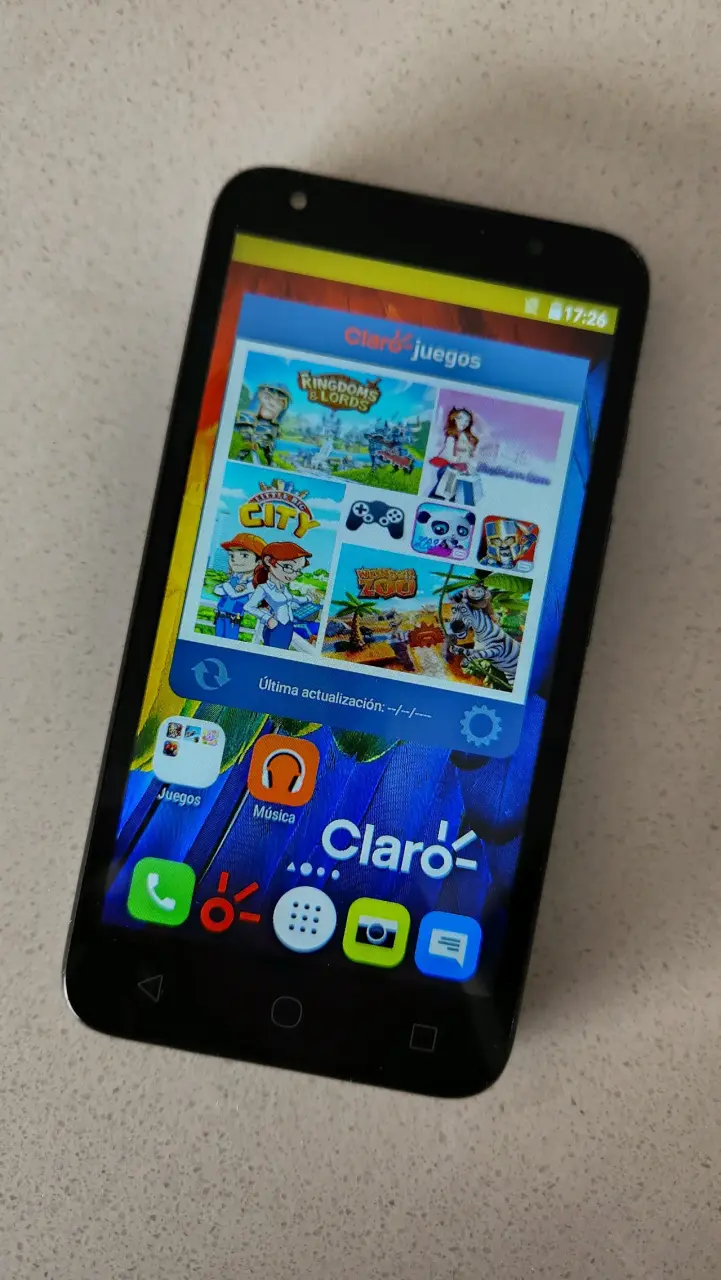 Smartphone negro básico Alcatel Pixi - 2