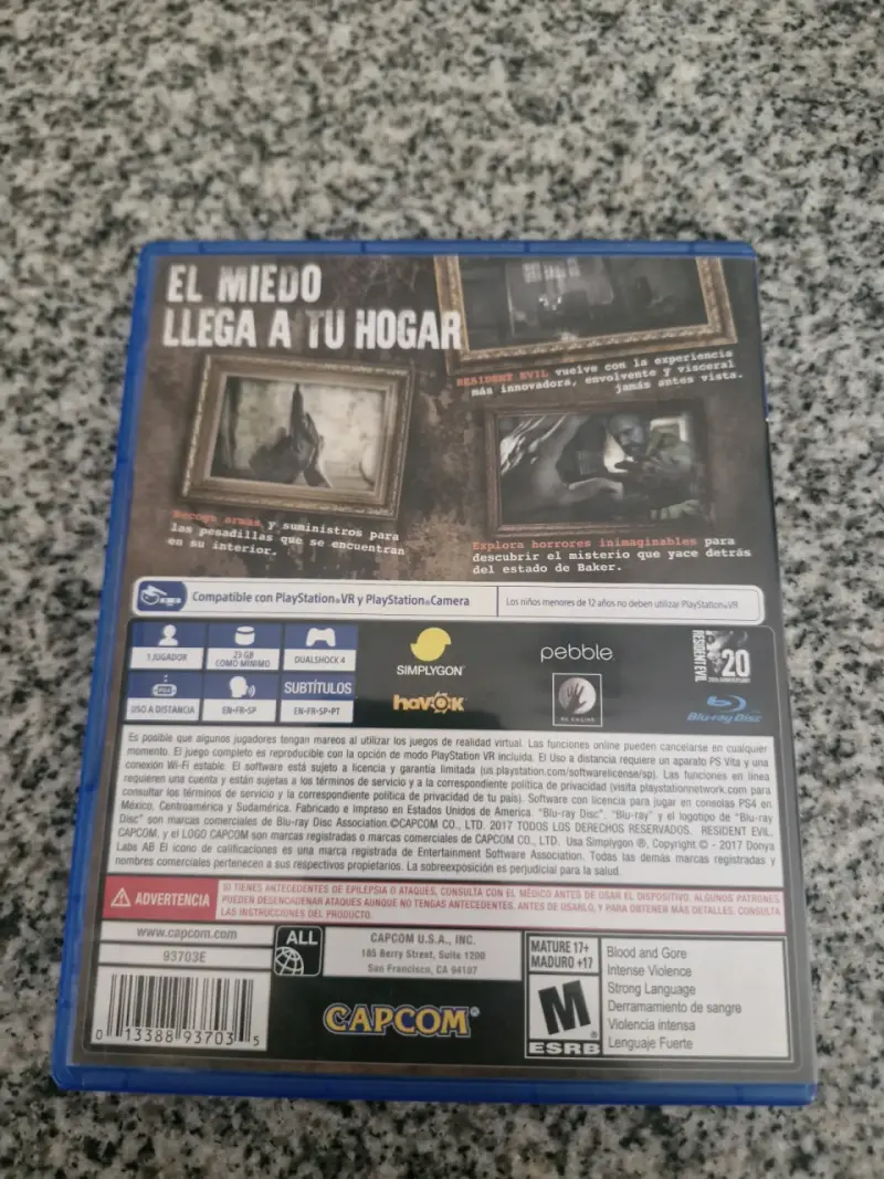 Juego PS4 Resident Evil 7 - 2