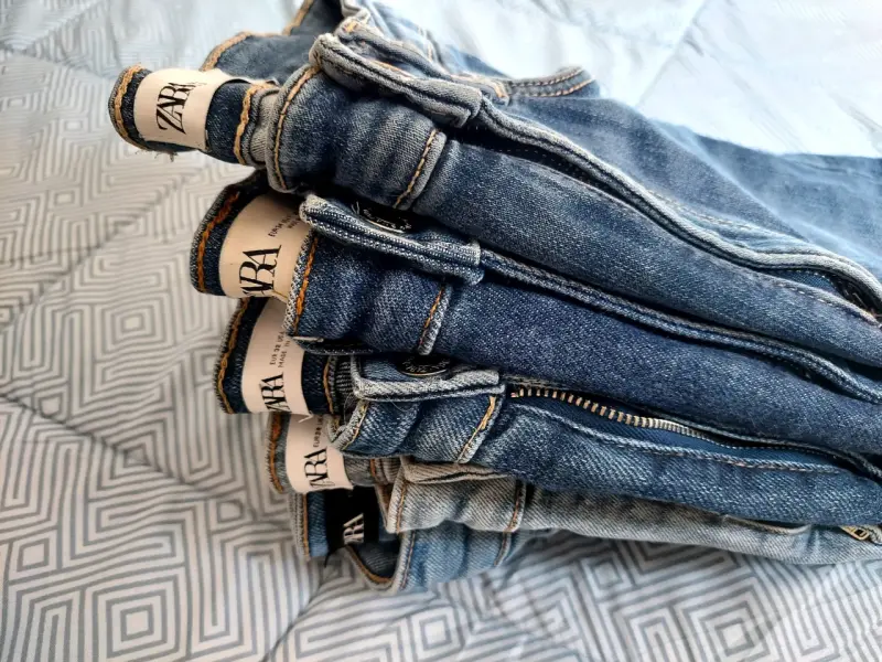 Jeans azules Zara - 1