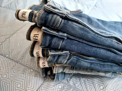 Jeans azules Zara - miniatura 1