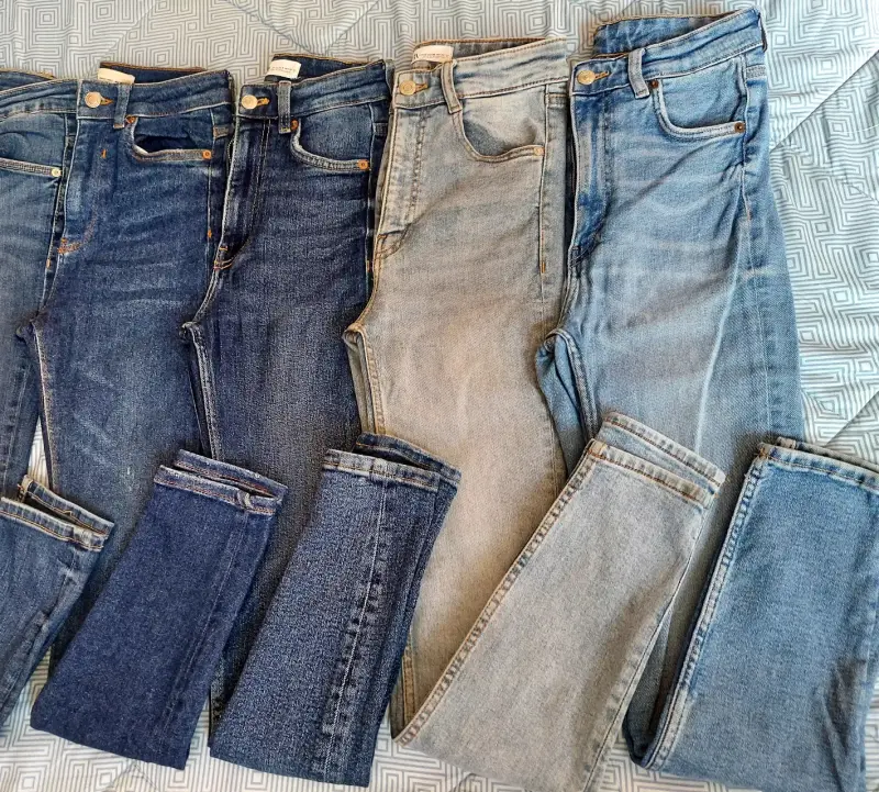 Jeans azules Zara - 2