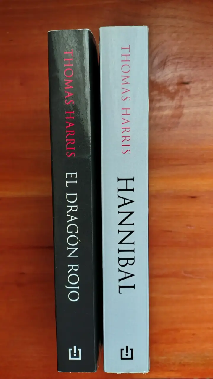 Pack libros Hannibal y Dragón Rojo - 5