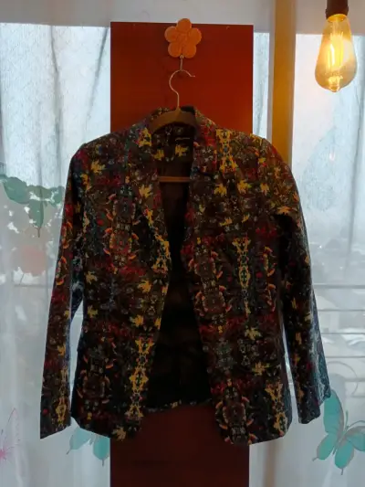 Blazer estampado colorido - miniatura 1