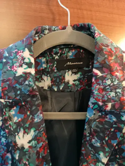 Blazer estampado colorido - miniatura 2