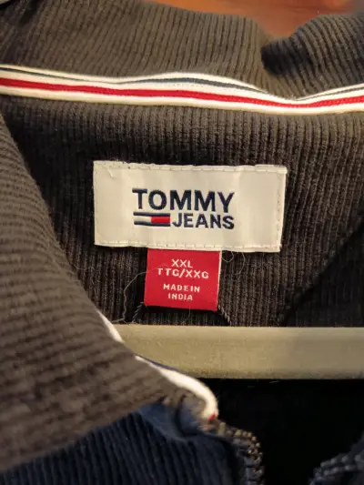 Vestido Tommy Jeans Jeans azul marino - miniatura 1
