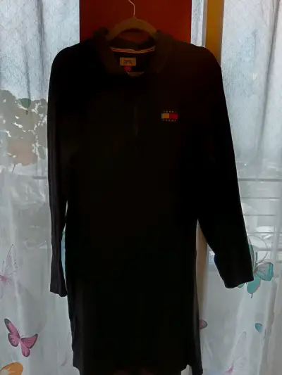 Vestido Tommy Jeans Jeans azul marino - miniatura 3