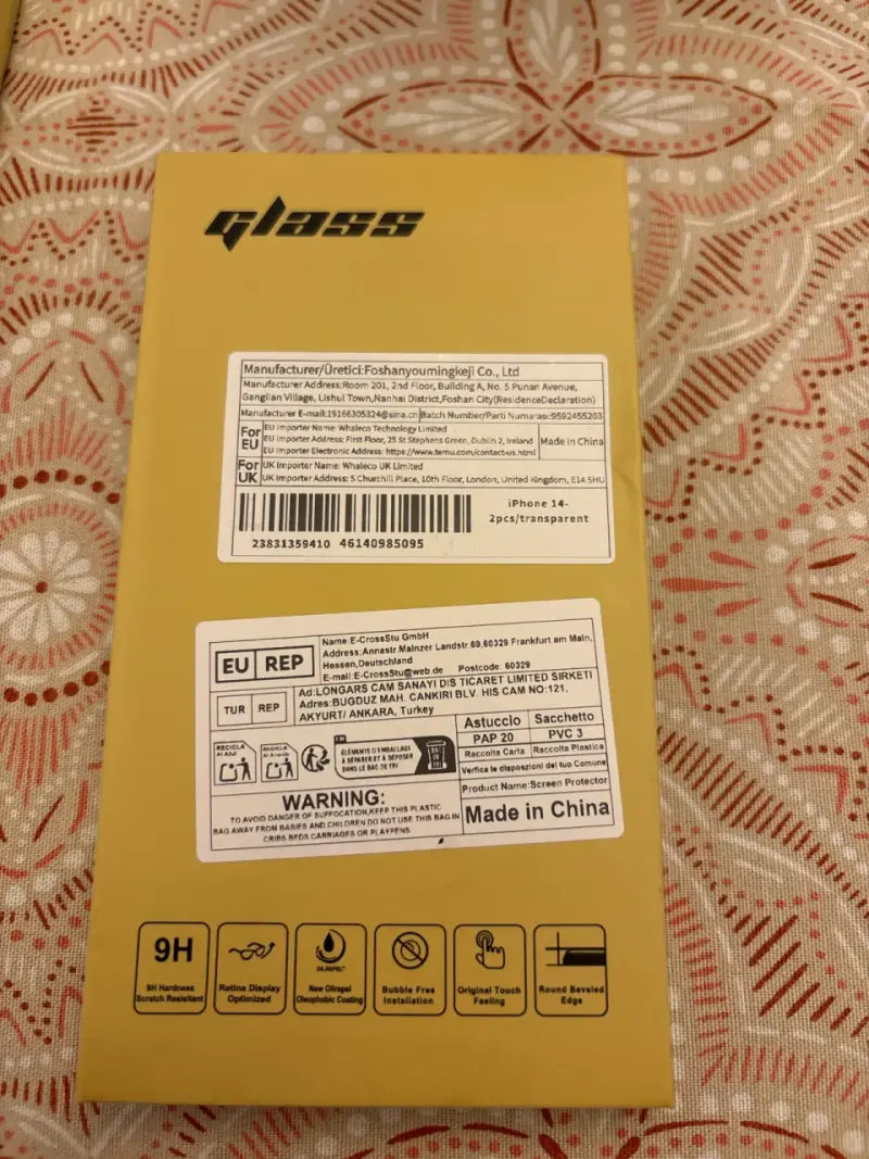Protector de pantalla para iPhone14 14 - 1