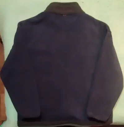 Chaqueta polar negra con logo - miniatura 2