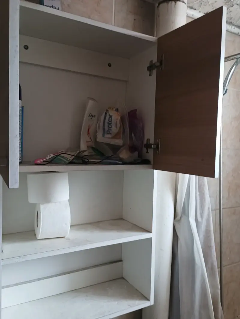 Mueble madera baño - 2
