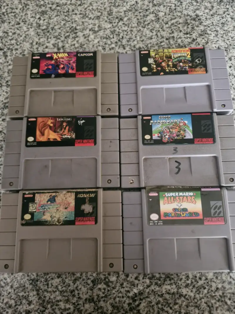 Lote de juegos Super Nintendo