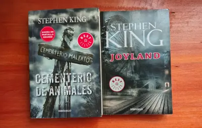 Libros Stephen King Cementerio Maldito y Joyland - miniatura 1