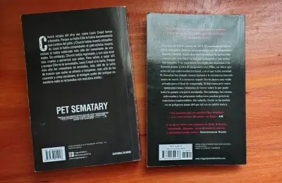 Libros Stephen King Cementerio Maldito y Joyland - miniatura 2