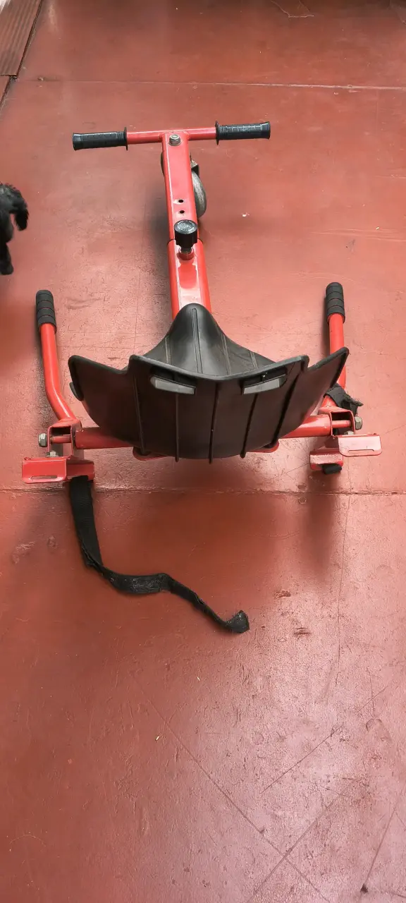 Kart para hoverboard rojo - 2
