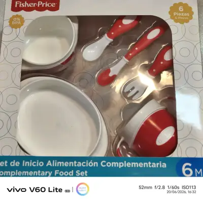 Set de alimentación Fisher-Price 6 piezas - miniatura 1