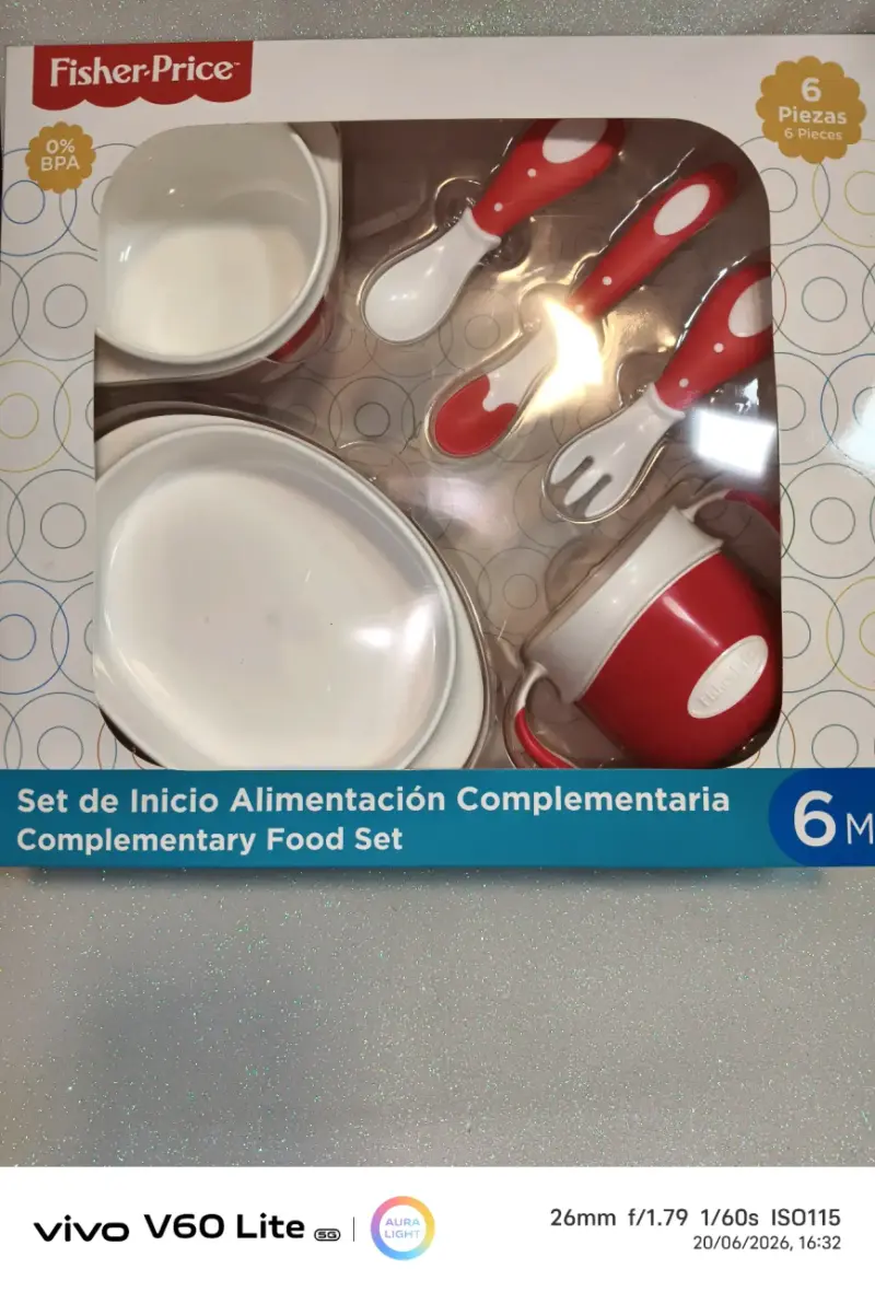 Set de alimentación Fisher-Price 6 piezas - 2