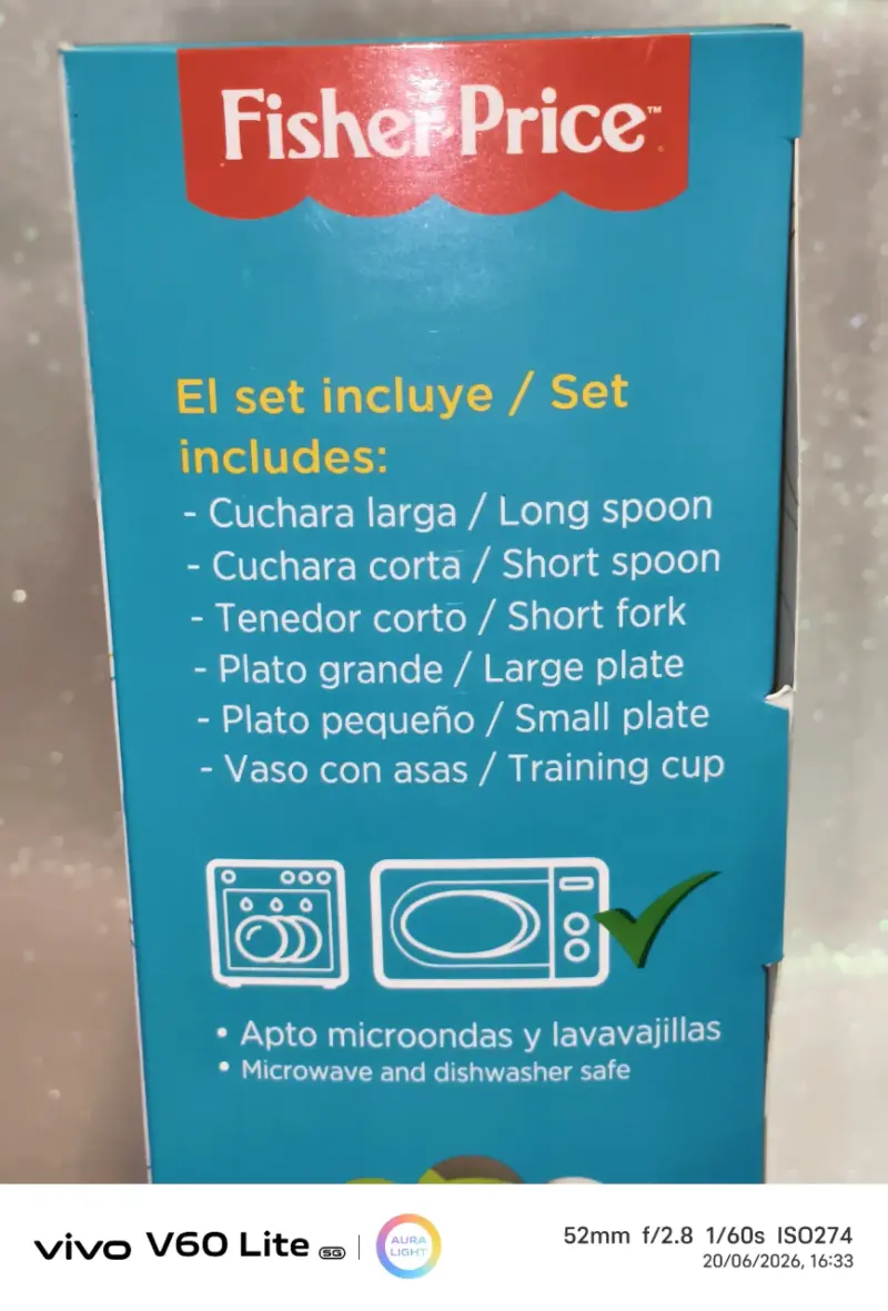 Set de alimentación Fisher-Price 6 piezas - 5